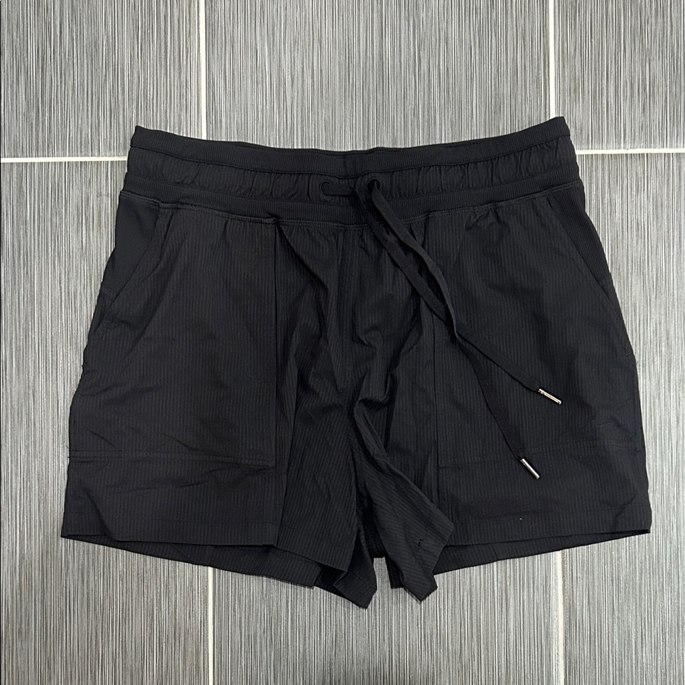 Lululemon Dance Studio High Rise Black Shorts